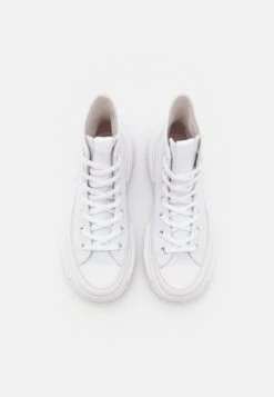 Converse Run Star Legacy Platform Seasonal Color - High-Top Trainers - White/Pale Putty -Converse Store e929c806e87e48e1beea47224ba2705e