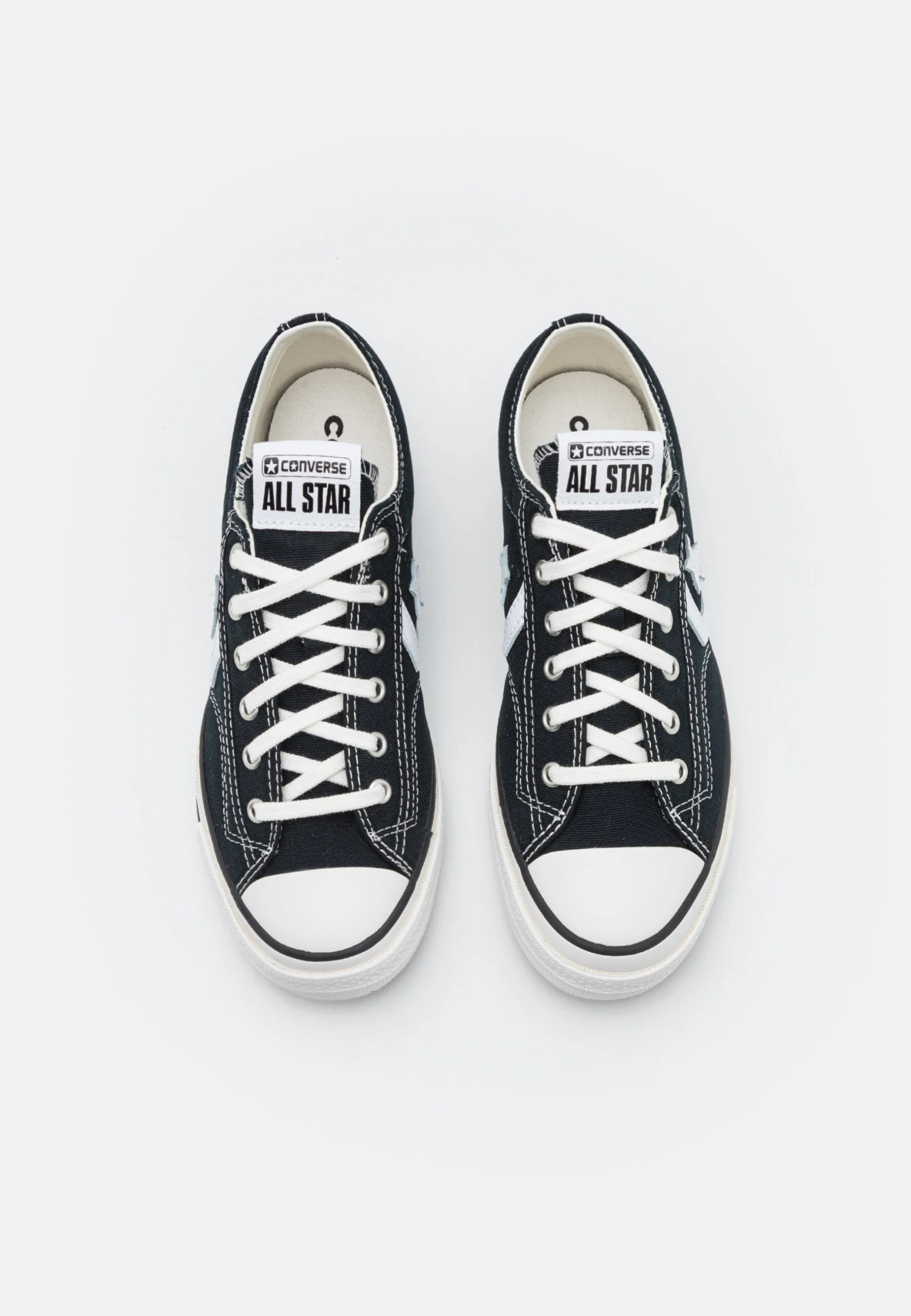 Converse Star Player 76 Unisex - Trainers - Black/Vintage White 4 Converse Star Player 76 Unisex - Trainers - Black/Vintage White - Image 4