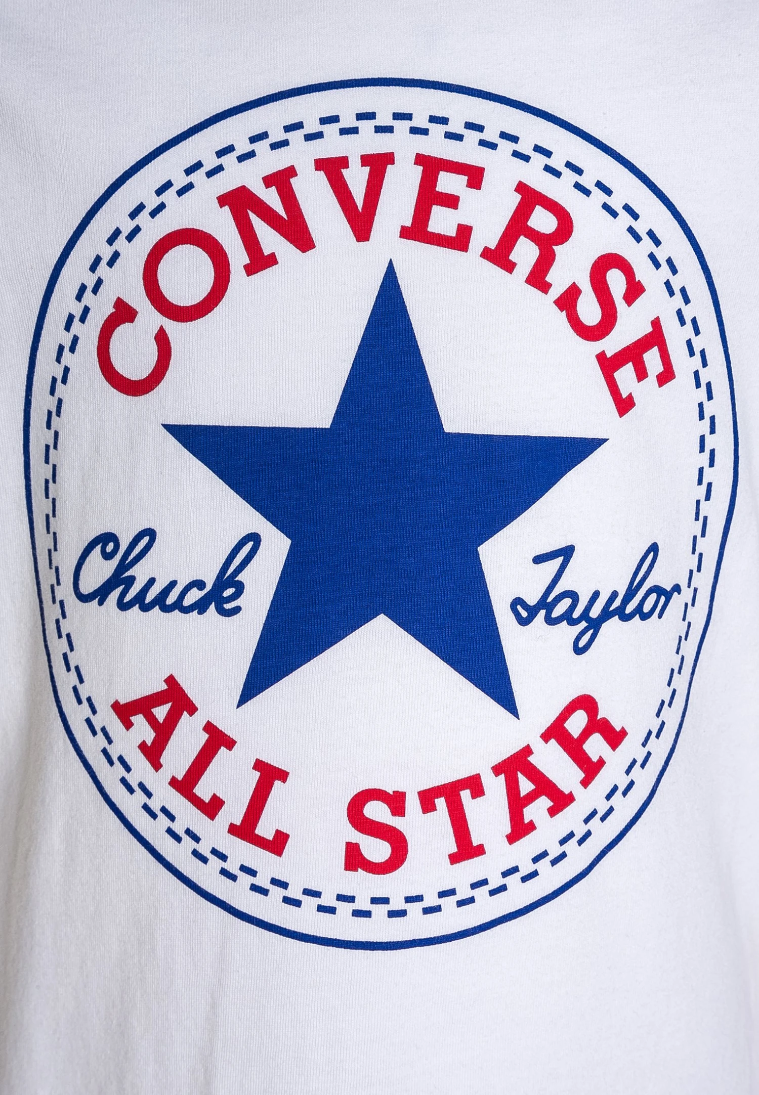 Converse Chuck Patch - Print T-Shirt - White 3 Converse Chuck Patch - Print T-Shirt - White - Image 3