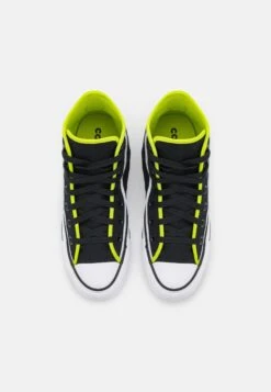 Converse Chuck Taylor All Star Reflective Unisex - High-Top Trainers - Black/Lime Twist/White -Converse Store ebb7525243d74556a5fcd910a1a58f06