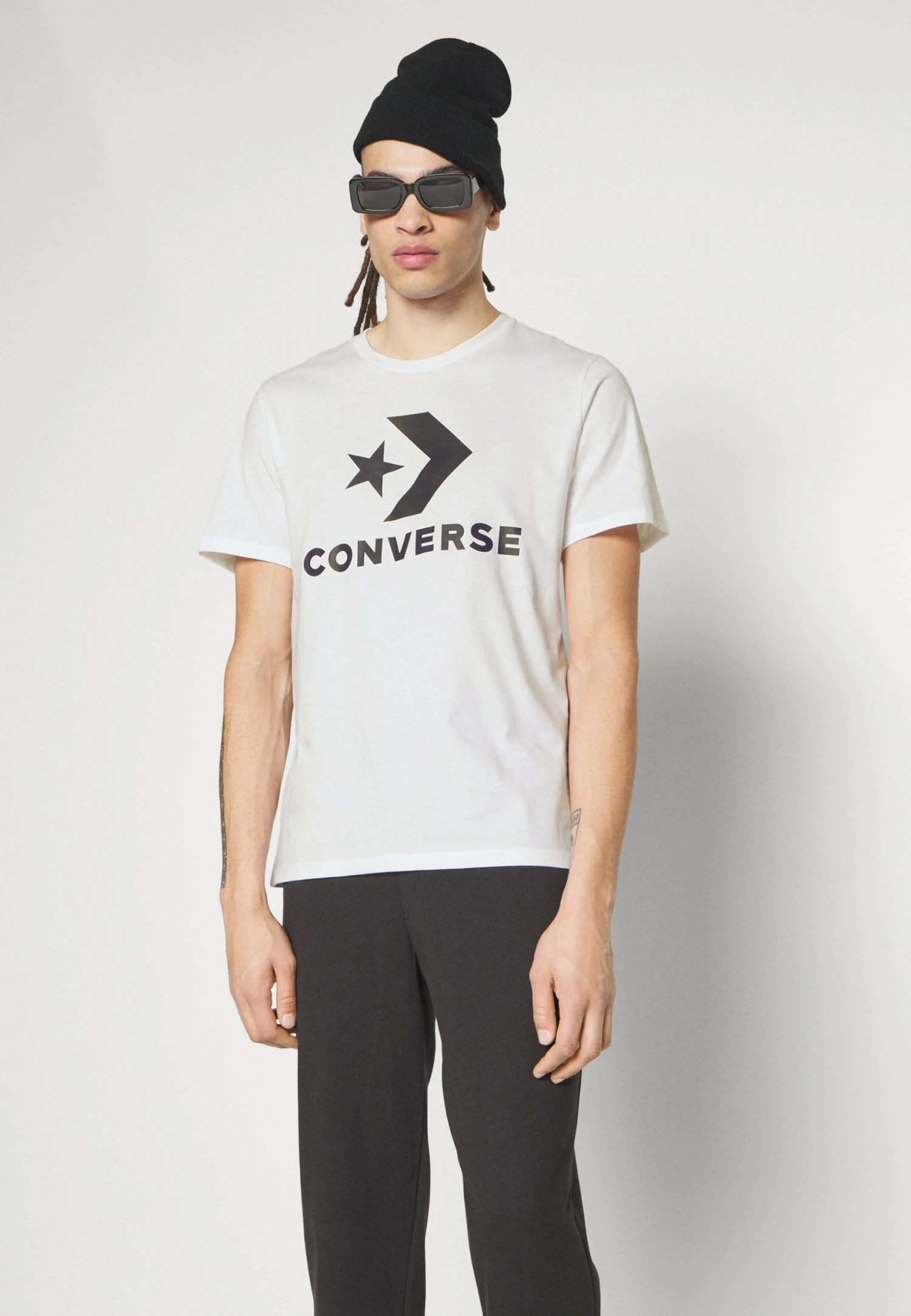 Converse Go To Star Chevron Tee Unisex - Print T-Shirt - White 4 Converse Go To Star Chevron Tee Unisex - Print T-Shirt - White - Image 4