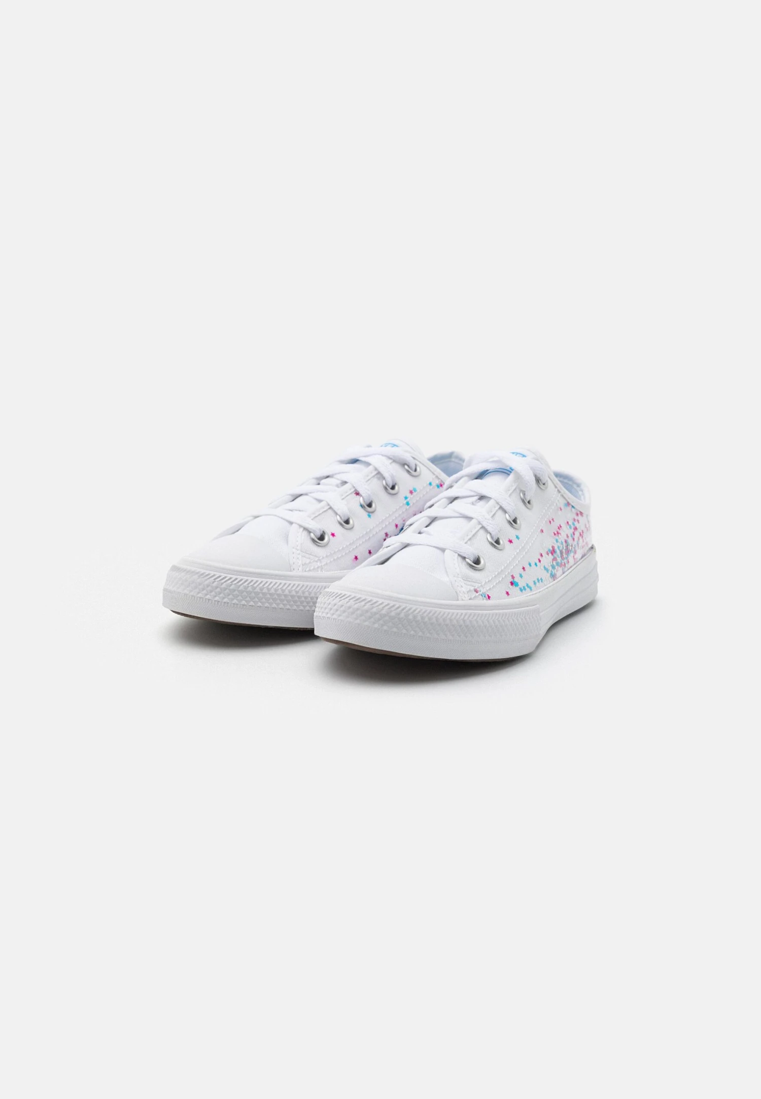 Converse Chuck Taylor All Star Encapsulated Glitter - Trainers - White/University Blue/Pink 2 Converse Chuck Taylor All Star Encapsulated Glitter - Trainers - White/University Blue/Pink - Image 2