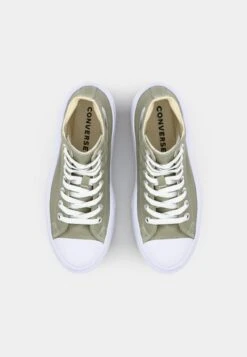Converse CHUCK TAYLOR ALL STAR MOVE PLATFORM - High-top Trainers - Light Field Surplus/white -Converse Store ecf902366acf40b790109ef438fcca24