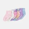 Converse Todd Gripper Unisex 6 Pack - Socks - Sunrise Pink
