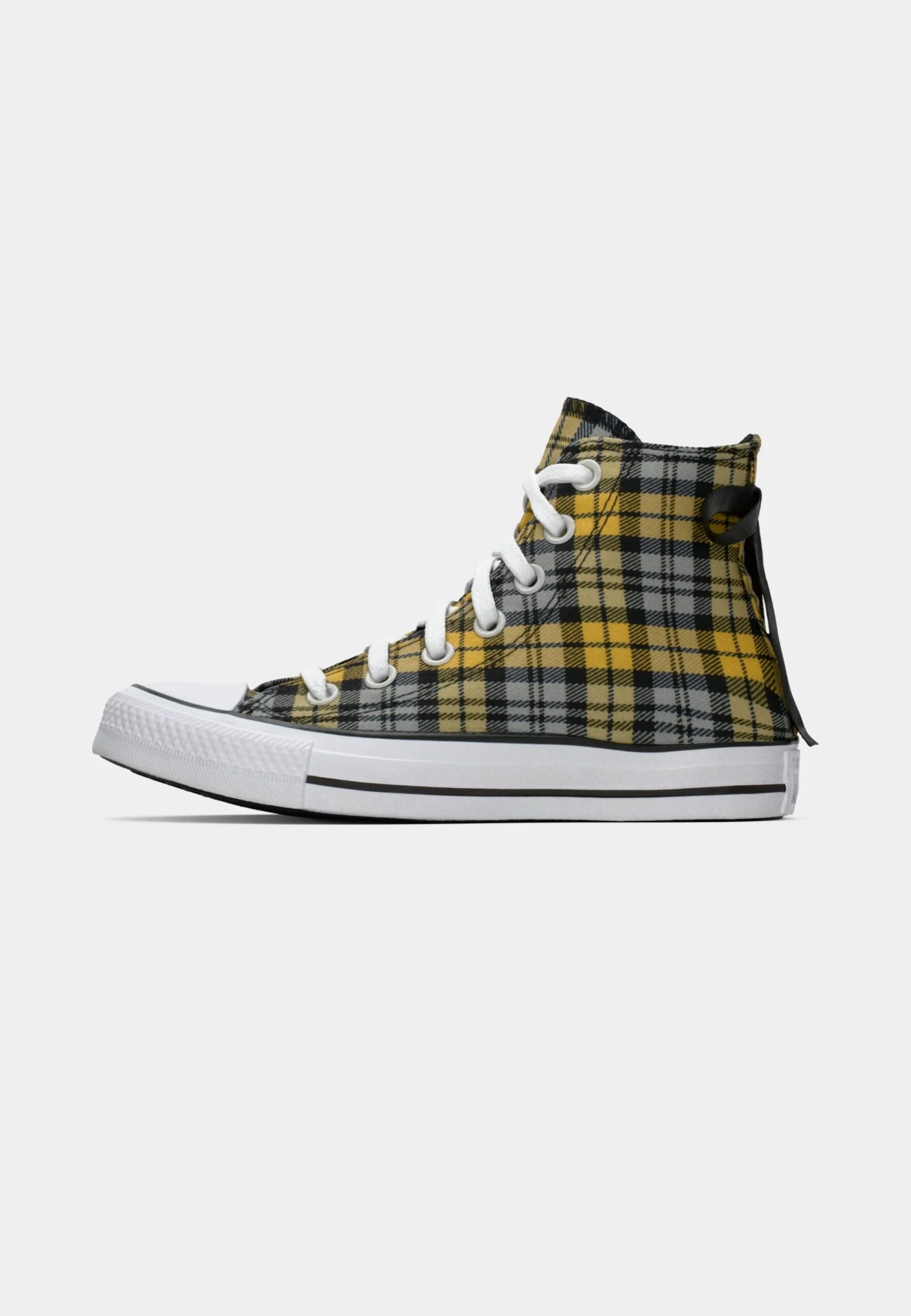Converse CHUCK TAYLOR ALL STAR PLAID - High-top Trainers - Black/yellow/white 2 Converse CHUCK TAYLOR ALL STAR PLAID - High-top Trainers - Black/yellow/white - Image 2