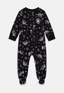 Converse Dinos Footed Coverall - Sleep Suit - Black