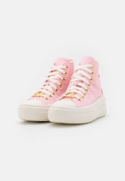 Converse Chuck Taylor All Star Move - High-Top Trainers - Sunrise Pink/Egret -Converse Store eec486d9e8bd49b190add5e0d8a24101