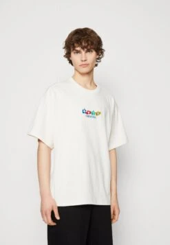 Converse Friendly Flowers Unisex - Print T-Shirt - Egret