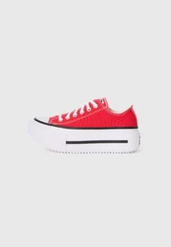 Converse CHUCK TAYLOR ALL STAR LIFT DOUBLE STACK - Trainers - Red/black/white