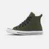 Converse Chuck Taylor All Star Unisex - High-Top Trainers - Utility Green/White/Black