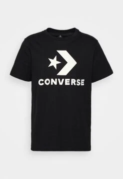Converse Go To Star Chevron Tee Unisex - Print T-Shirt - Black -Converse Store eff613cf6e5141159a3bcc0627fd2712