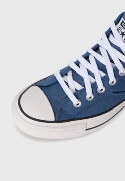 Converse CHUCK TAYLOR ALL STAR MALDEN STREET UNISEX - High-top Trainers - Slacker Blue/white/black -Converse Store f01bbcf0742440979f766a52fef60cac