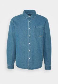 Converse Oxford Long Sleeve - Shirt - Denim -Converse Store f0438d2db1c247b89d8cdf40050c86a1