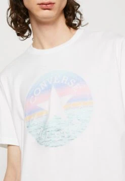 Converse Go To Coastal All Star Unisex - Print T-Shirt - White -Converse Store f05cee1d494a40988394c1dead3f6d69