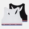 Converse RACERBACK BRAS 2 PACK - Bustier - Black