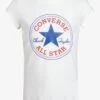 Converse TIMELESS CHUCK PATCH TEE - Print T-shirt - White
