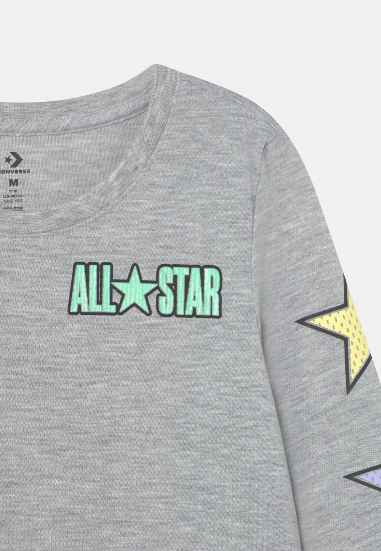 Converse Ruched Dress - Jersey Dress - Light Gray Heather 3 Converse Ruched Dress - Jersey Dress - Light Gray Heather - Image 3