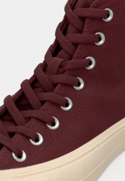 Converse CHUCK TAYLOR ALL STAR DURABLE UNISEX - High-top Trainers - Deep Bordeaux/natural Ivory -Converse Store f381477b3d4742b39b4a1835f0d3f1f3