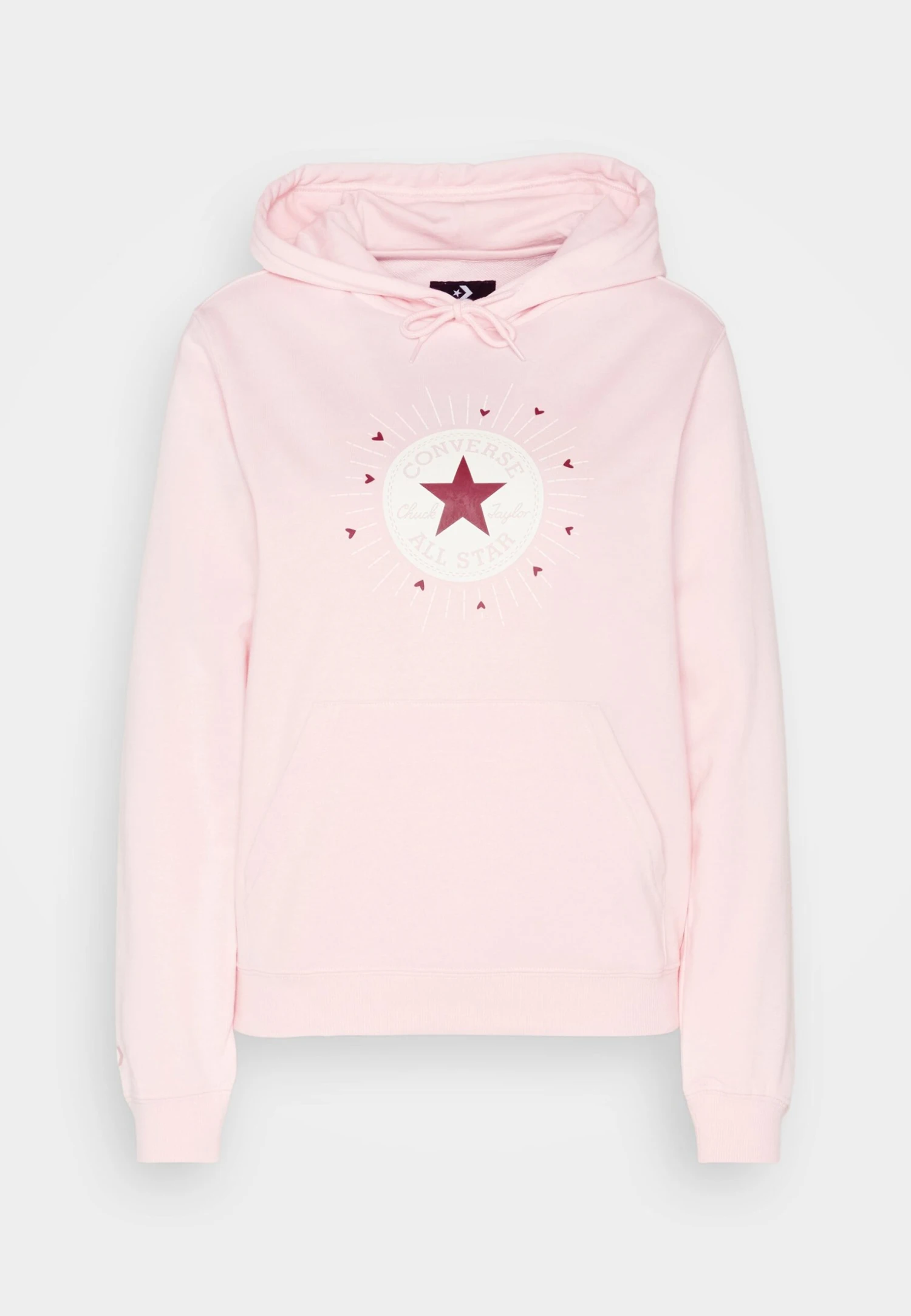 Converse Radiating Love Classic Fit Hoodie - Sweatshirt - Sunrise Pink 5 Converse Radiating Love Classic Fit Hoodie - Sweatshirt - Sunrise Pink - Image 5