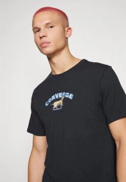 Converse Recreation Department - Print T-Shirt - Black -Converse Store f5db63a8fd4549c5a5078b60ad8d40d2