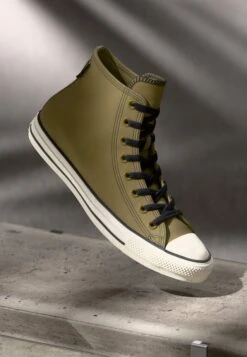 Converse CHUCK TAYLOR ALL STAR UNISEX - High-top Trainers - Swamp Core/black/egret