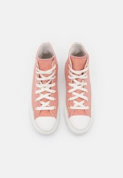 Converse Chuck Taylor All Star - High-Top Trainers - Rust Pink/Vintage White/Gold -Converse Store f6d2020883ed40119b129a36150b7e85