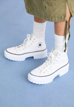 Converse CHUCK TAYLOR ALL STAR LUGGED HEEL PLATFORM - High-top Trainers - White/black/egret