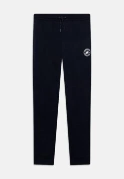 Converse SIGNATURE CHUCK PATCH JOGGER - Tracksuit Bottoms - Dark Grey Heather/black -Converse Store f7486d9114ba40059130905fdfbbb30a