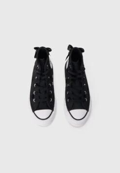 Converse CHUCK TAYLOR ALL STAR EVA LIFT UNISEX - High-top Trainers - Black/white -Converse Store f84a1b15f8ad42f183468baad8f72370