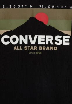 Converse Geared Up Blocked Mix Crew Unisex - Sweatshirt - Black -Converse Store f99f56858140463ab043444f660cf516