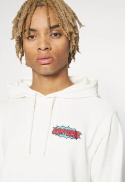 Converse Comic Hoodie - Sweatshirt - Egret -Converse Store f9a6ade40078415382d808e266aace6f
