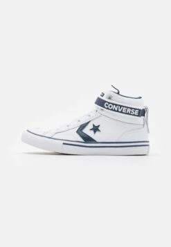 Converse Pro Blaze Strap Easy-On Varsity Club Unisex - High-Top Trainers - White/Navy