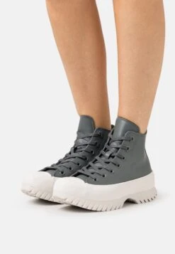 Converse Chuck Taylor All Star Lugged Platform Glam - High-Top Trainers - Cyber Grey/Putty