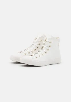 Converse Chuck Taylor All Star - High-Top Trainers - Vintage White/Egret/Gold -Converse Store fce3b1df15c943e888da3306dfccbc4c