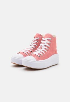 Converse Chuck Taylor All Star Move Platform- High-Top Trainers - Ritual Rose/White -Converse Store fd487113f0fd4de5a43df605eebeb878