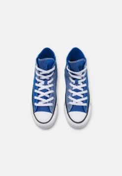 Converse Chuck Taylor All Star Split Panel Summer Unisex - High-Top Trainers - Blue/Black/White -Converse Store fda23f1086a842208682fbd8cefc6594