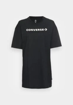 Converse Wordmark Tee - Day Dress - Black -Converse Store fea2d41f08d742d5b1beba40713d650b